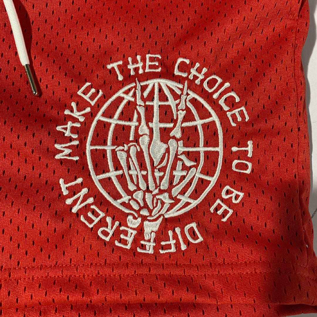 Red Make The Choice Shorts