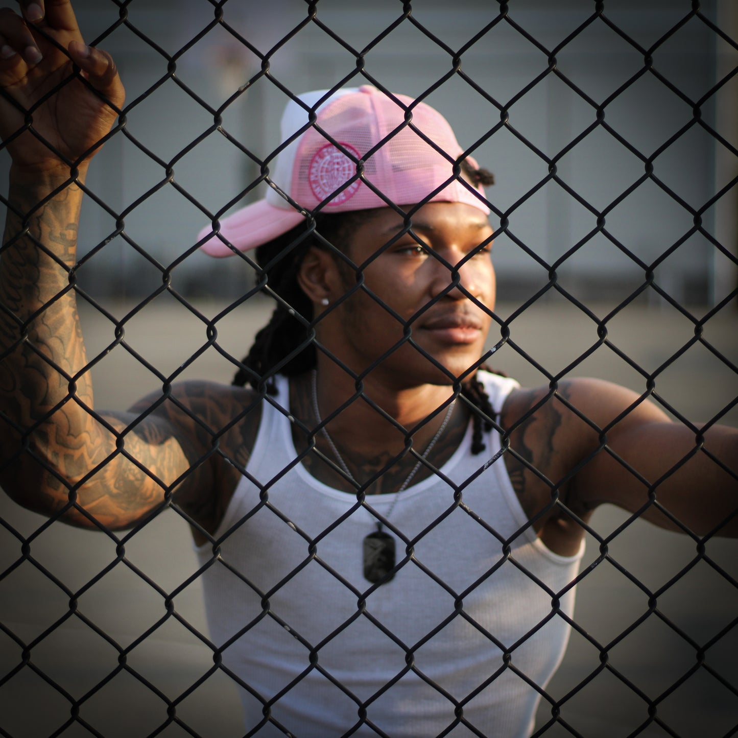 Pink Derfy Trucker