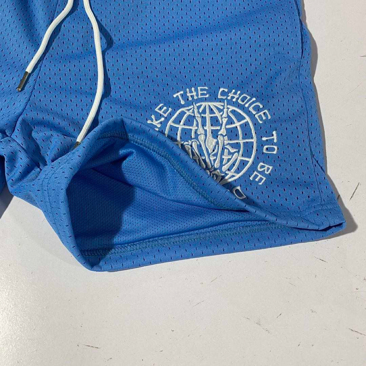 Blue Make The Choice Shorts