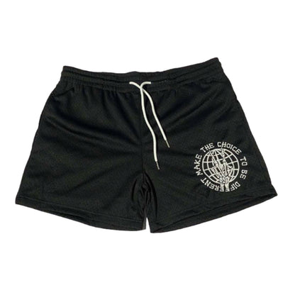 Black Make The Choice Shorts